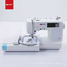 BAI computer automatic embroidery sewing machine for shirt flat garment